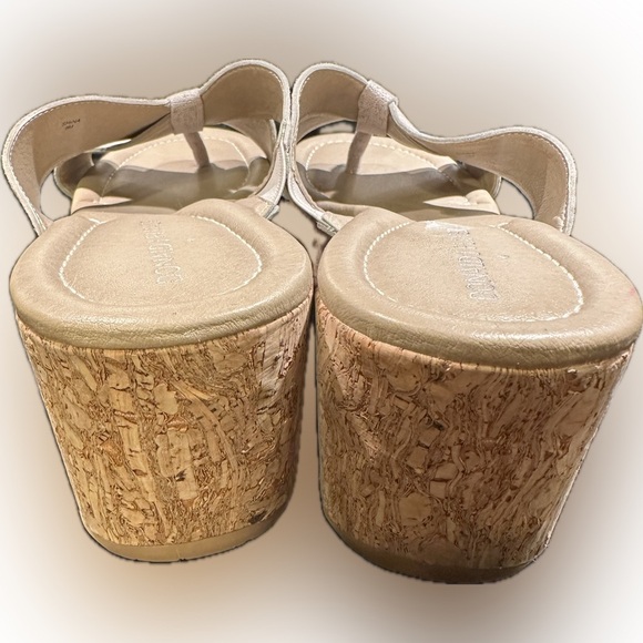 Donald J. Pliner Arya Cork Wedge Sandals Size 9 - Picture 4 of 6